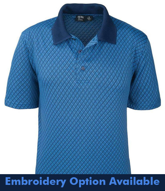 USA Made AKWA Polo , embroidered by GCIU 1156