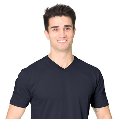 USA Made Long Sleeve Bayside T-Shirt